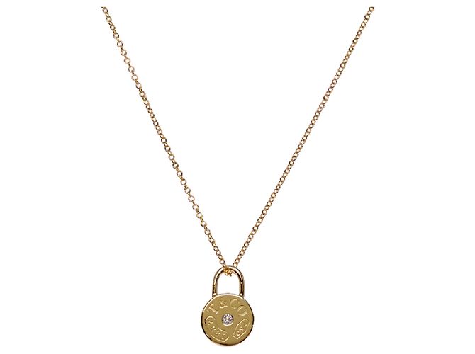 Autre Marque Collar Tiffany & Co. de oro amarillo 750 y diamantes
