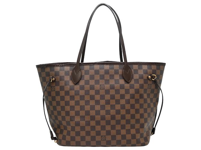 Borsa Tote Louis Vuitton Neverfull MM Damier ebene