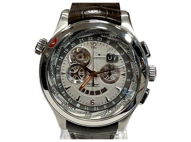 Zénith Zenith Grand Class Open Traveler Multi-City Watch