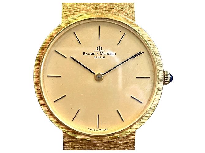 Relógio de pulso Baume & Mercier em ouro 18K Modelo 35130