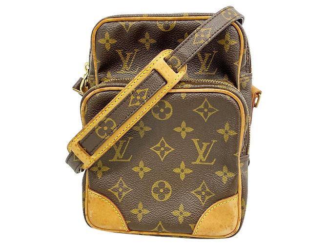 Sac à épaule Louis Vuitton Monogram Amazon Marron