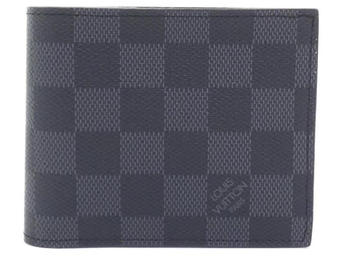 Louis Vuitton Damier Graphite Portefeuille N63336 Marco Wallet Damier ebene