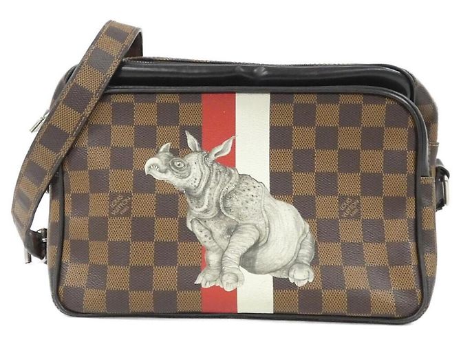 Bolsa de Ombro Louis Vuitton Damier Nile PM Damier ebene