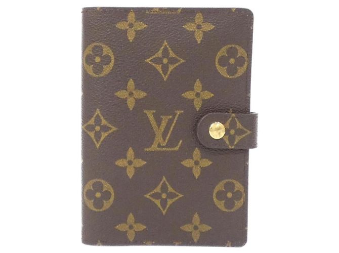 Louis Vuitton Monogram Agenda PM R20005 Organizer Marrom
