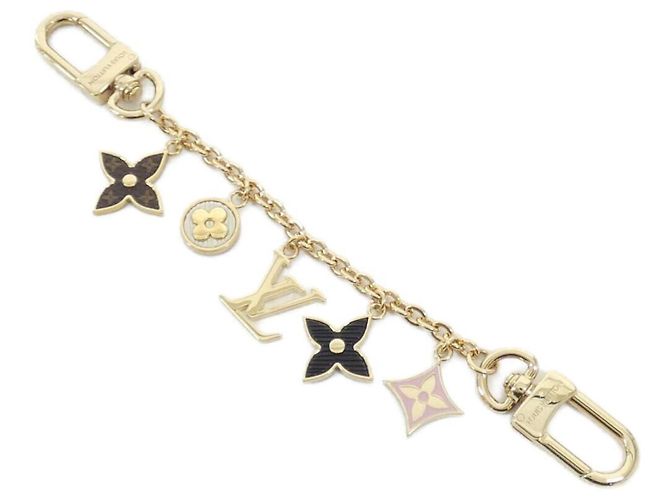 Catena per Accessori Louis Vuitton Marrone Nero D'oro