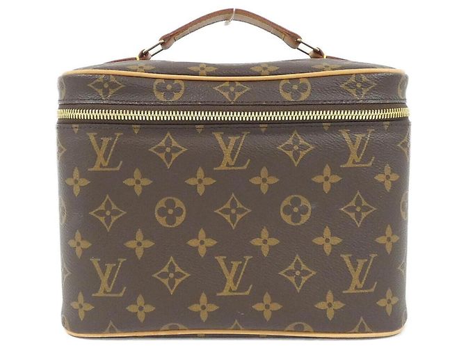 Bolsa Louis Vuitton Monogram Nice BB M42265 Marrom