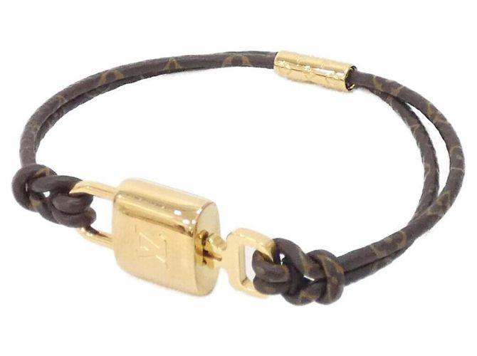 Pulsera con Dijes Monogram Louis Vuitton Castaño