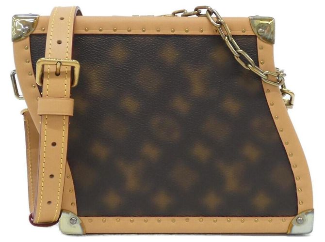 Bolsa de Ombro Louis Vuitton Monogram Mosaic Wavy Marrom