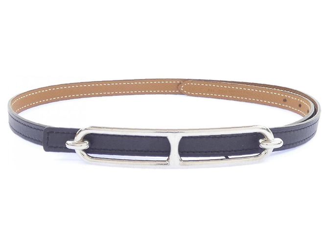 Hermès Cinto Hermes FM 220 Standard Marrom Preto