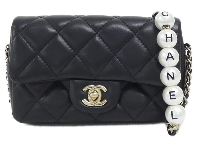 Borsa a tracolla Chanel AS1436 Nero