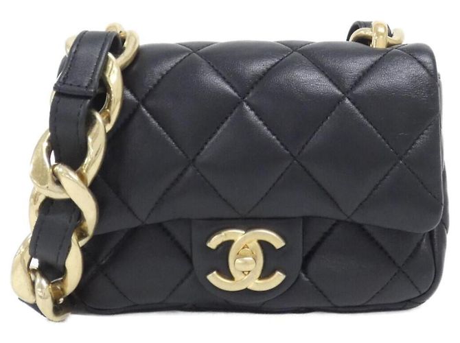 Chanel AS3213 Shoulder Bag Black