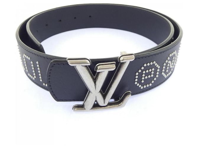 Louis Vuitton Reversible Dimension Rocabies Belt Black