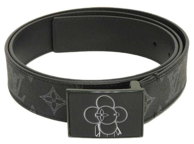 Louis Vuitton Monogram Standard Gürtel Schwarz Monogramm