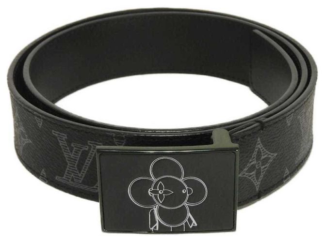 Cintura Louis Vuitton Monogram Standard Nero Monogramma