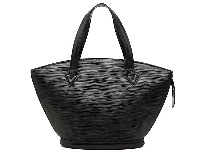 Louis Vuitton Black Epi Saint Jacques PM Short Strap Preto