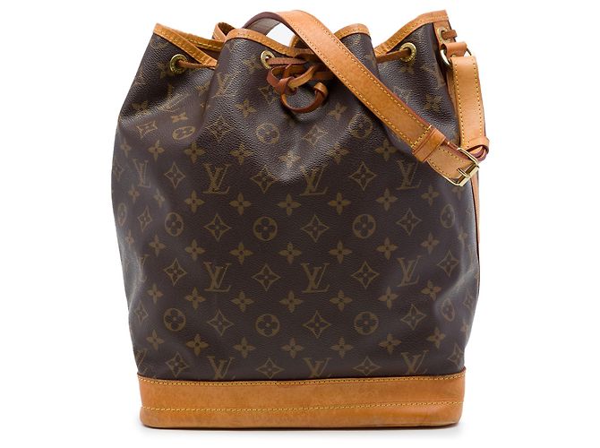 Louis Vuitton Brown Monogram Noe GM Marrom