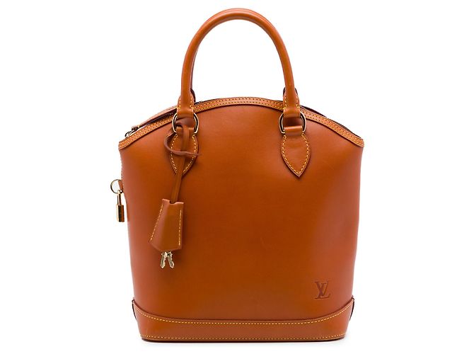 Louis Vuitton Brown Nomade Lockit Vertical Marrom Caramelo