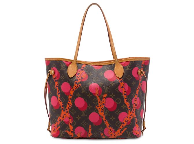 Louis Vuitton Brown Monogram Ramages Neverfull MM Marrom