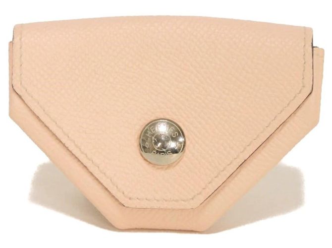 Hermès Monedero Hermes en piel Epsom rosa