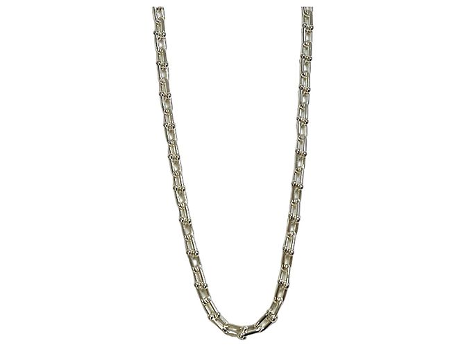 Autre Marque Collar Tiffany HardWear de eslabones pequeños Plata