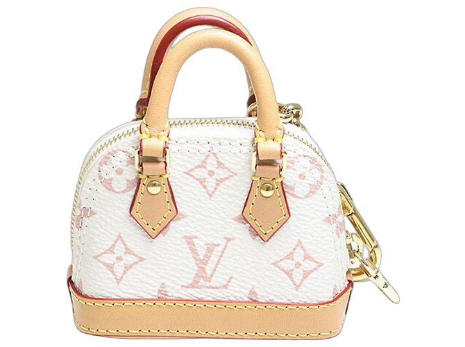 Pingente de Bolsa Micro Alma Louis Vuitton Branco