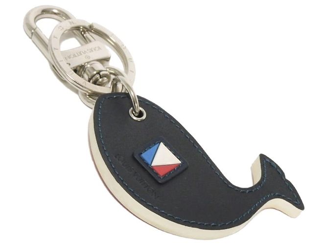 Chaveiro e Pingente de Bolsa Louis Vuitton Branco Vermelho Azul marinho