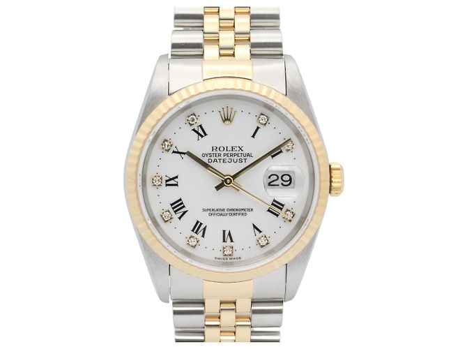 Relógio Rolex Datejust 10P Diamond U-serial