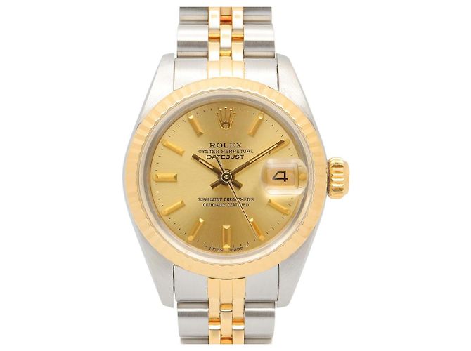 Relógio Rolex Datejust 90 Champagne Bar