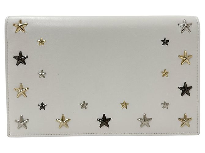 Bolsa Jimmy Choo em couro branco