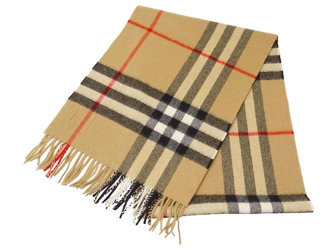 Burberry beiger Kaschmir-Stola