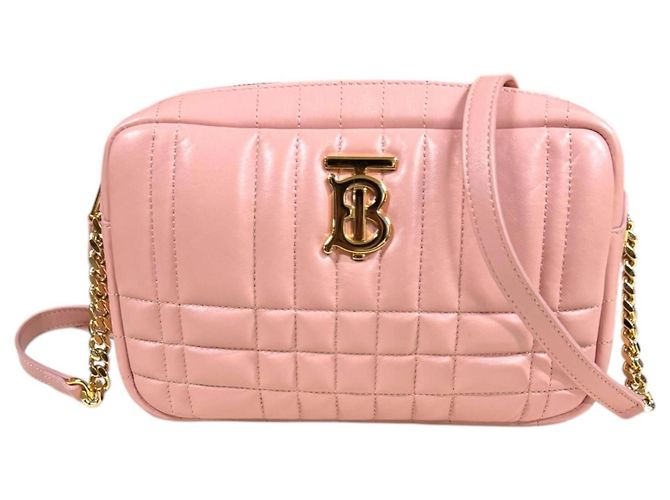 Bolsa Camera Burberry Small Laura Rosa