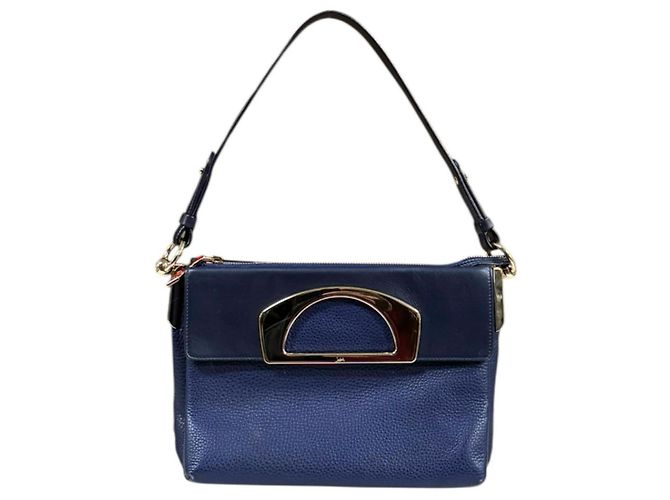 Borsa a tracolla Christian Louboutin Passage Blu navy