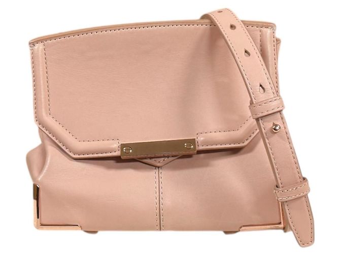 Borsa a tracolla Alexander Wang Marion Rosa Beige