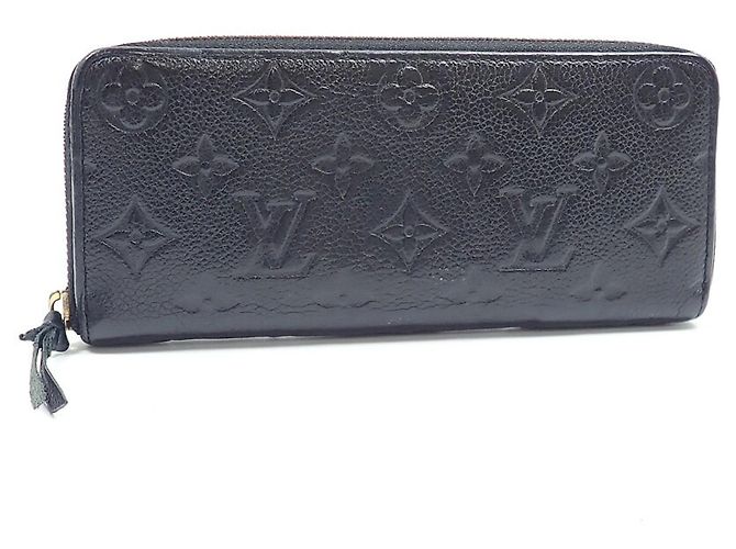 Carteira Longa Louis Vuitton - Monogram Empreinte Preto