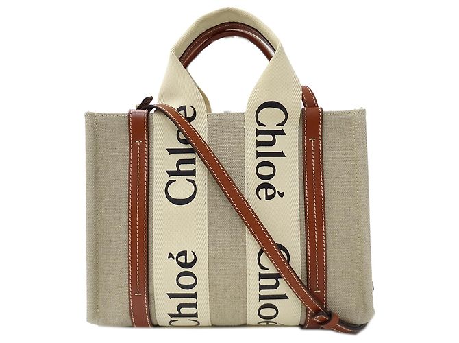 mala Chloé Woody Small Marrom
