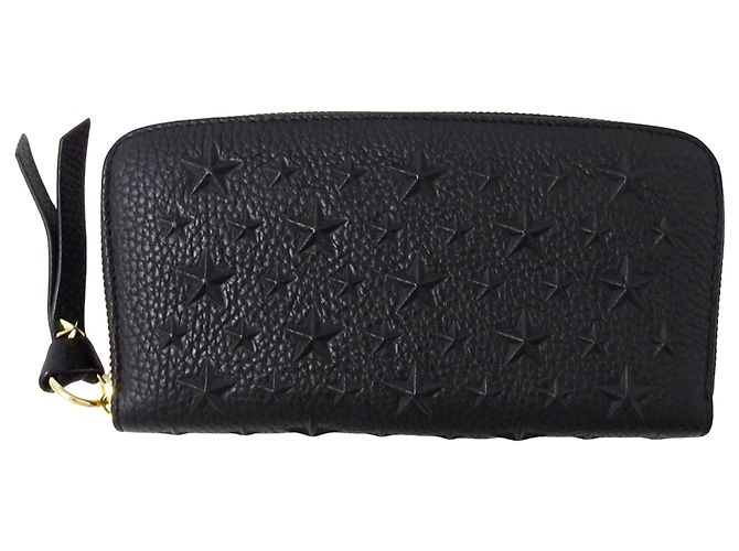Jimmy Choo Black Leather Wallet