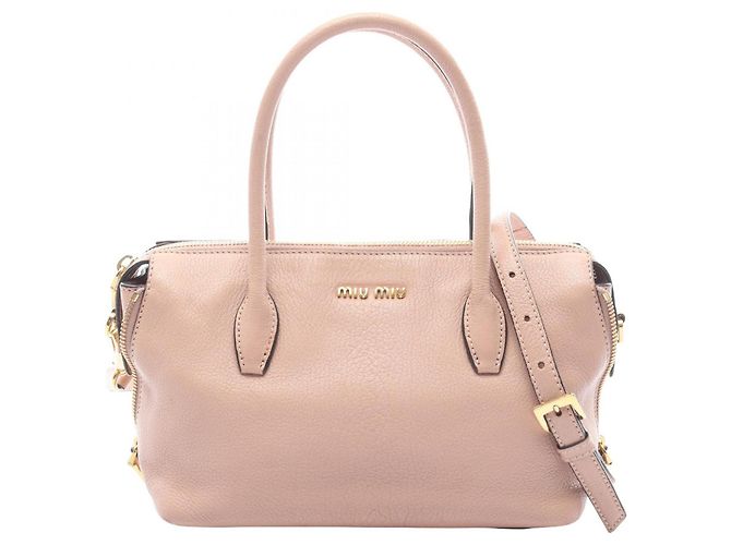 Borsa 2-Way Miu Miu Madras Rosa