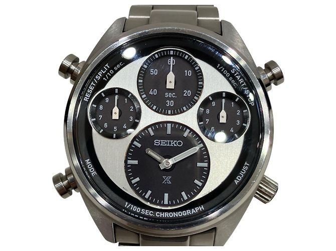 Seiko Solar-Powered Stainless Steel Wristwatch