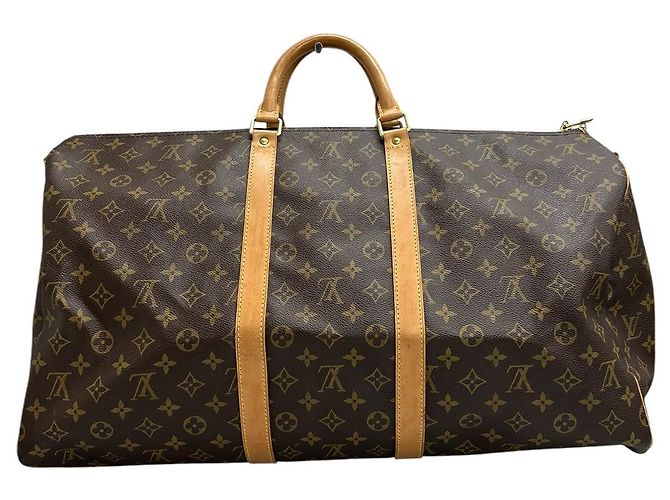 Louis Vuitton Monogram Keepall M41422 Braun