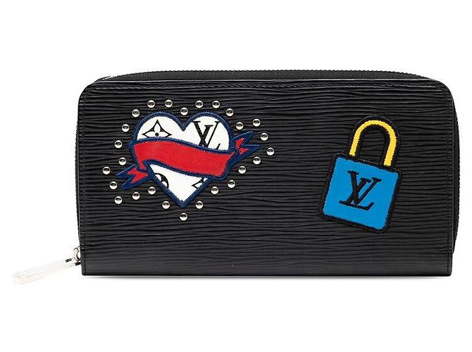 Louis Vuitton Zippy Wallet Stories Epi Nero