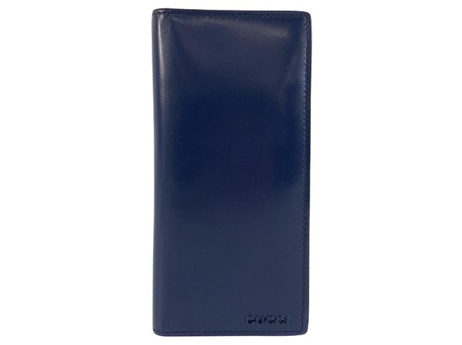 Portafoglio lungo Gucci 408813 Blu