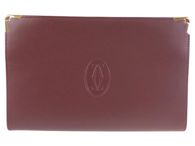 Borsa a pochette Cartier Must Line Rosso
