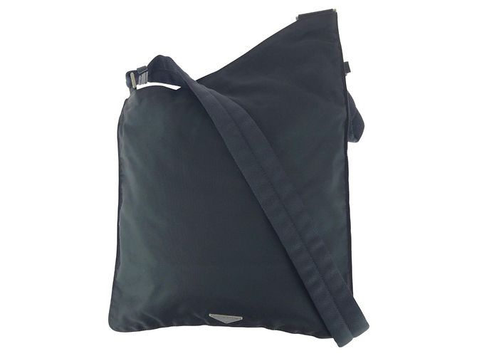 Prada Tessuto Crossbody-Tasche Schwarz