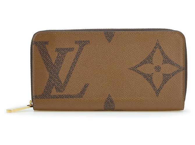 Carteira Longa Louis Vuitton Monogram Giant Reverse Marrom
