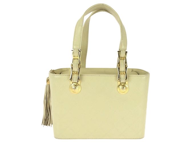 Borsa Versace Sunburst con nappe Giallo