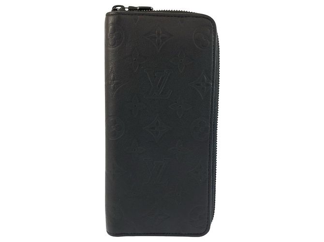 Louis Vuitton Zippy Vertical Monogram Shadow Noir