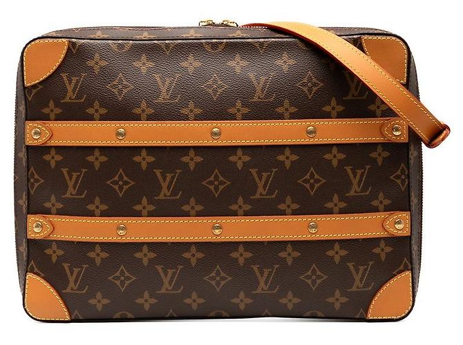 Bolsa de Ombro Louis Vuitton Messenger MM Marrom