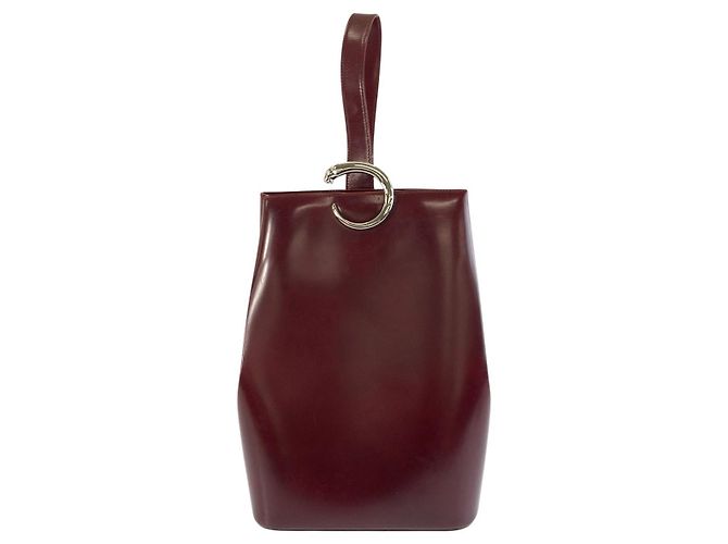 Borsa a tracolla Cartier Panther Marrone