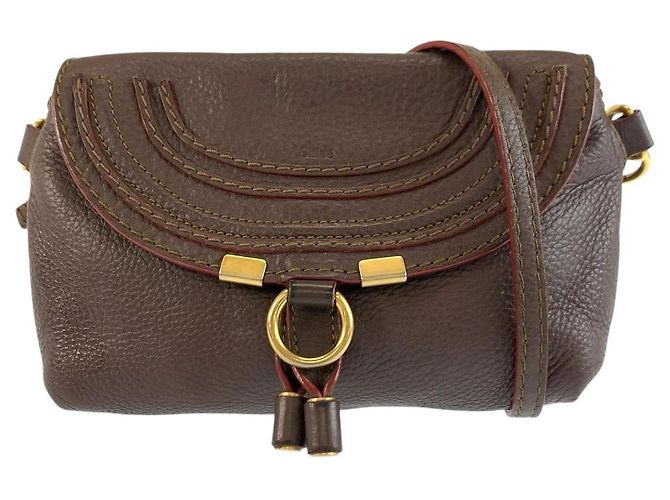 Chloé Borsa a tracolla Chloe Marcie Marrone