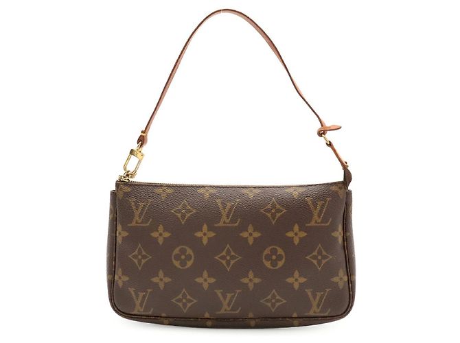 Louis Vuitton Monogram Pochette Accessoires Braun